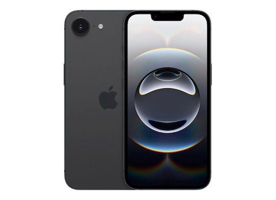 Apple iPhone 16e (8/128GB) Μαύρο Refurbished Grade A