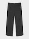 Damen Hochbund Pantaloona in Breit Bein Stil Anthrazit