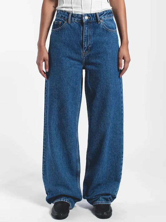 Damenjeans in Entspannter Passform Mid Stone