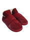 Closed Women's Slippers Red