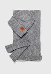 Funky Buddha Beanie Beanie with Rib Knit in Gra...