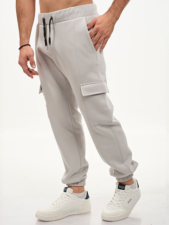 Cargo-Hose Jogginghose Gray