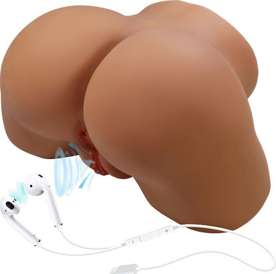 Crazy Bull Geriann Realistic Female Butt Vibrator Sucker Sound 5.5 Kg