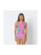 Regenbogen-Leotard