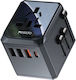 Yesido Steckdosenadapter von Universal zu Universal