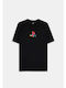 Sony Playstation Herrenblusen Kurzarm T-Shirts Schwarz