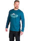 Long Sleeve Blouse Ink Blue