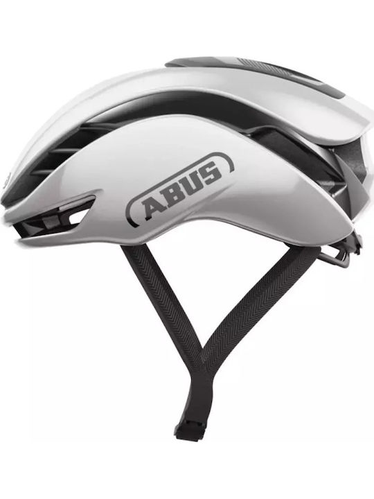 Abus Road Bicycle Helmet Silver