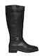 Leather Women's Boots Black FW0FW08873 BDS