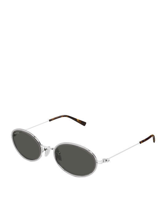 Gucci Unisex Sonnenbrille mit Silber Metall Ges...