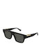 Gucci Unisex Sunglasses with Black Plastic Frame and Black Lens GG1960S 002