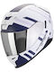 Scorpion Exo 520 Evo Motorcycle Helmet Full Face ECE 22.06 Weight 1550g with Pinlock and Sun Visor