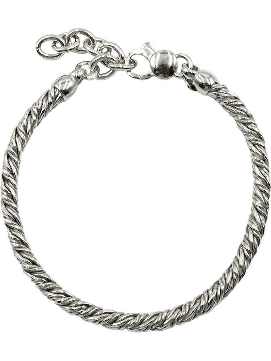 Poco Loco Damenträgerarmband aus Silber 18cm