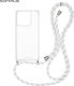 Silicone Case With Lanyard Sonique Armor Clear ...