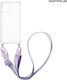 Θήκη Σιλικόνης Strap Sonique Armor Clear Motoro...