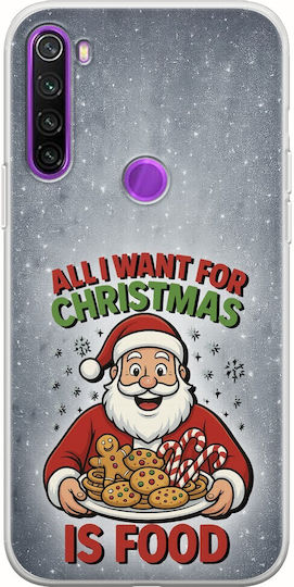 Всичко, Което Искам За Коледа Е Храна Xiaomi Redmi Note 8 2021 Гъвкав TPU Прозрачен Силикон