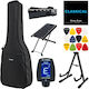 Harley Benton Case Classical Guitar Black