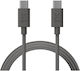 Xtorm USB 2.0 Cable USB-C male - USB-C 100W PD Γκρι 1m 100348