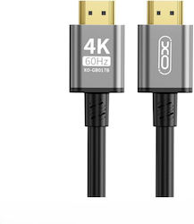 XO XO-856947 HDMI 2.0 HDMI Male - HDMI Male 5m Black XO XO-856947 HDMI 2.0 HDMI Male - HDMI Male 5m Black
