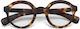 Okkia Reading Glasses +3.00 in Brown color OK041CH-300-370593