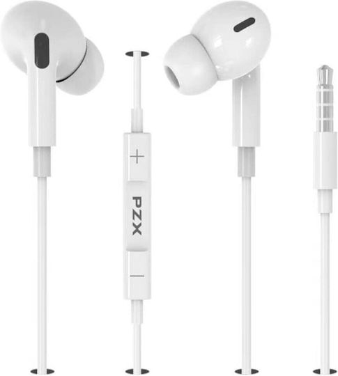 PZX 1563 Безжични Стерео с жак 3.5mm Бял