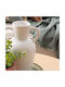Vază Decorativă Ceramică Wild Alb 17x13x23.5cm 1buc