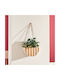 Τεχνητό Φυτό Γλάστρα Κρεμαστό 21x10x27 A-s Cheri 210124 Yellow Κεραμικό