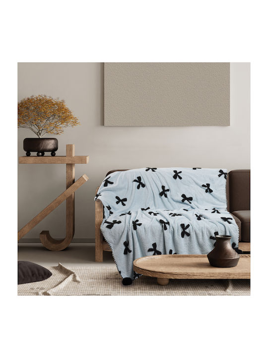 Das Home 1380 Fleece Sofa Blanket 130x170cm Lig...