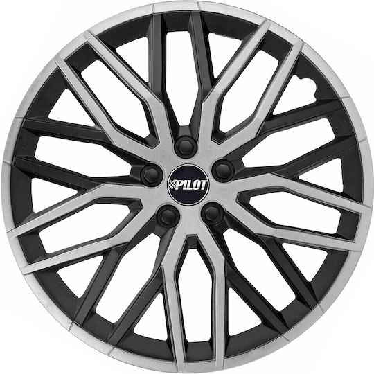 Lampa Car Hubcap Set 15" 4pcs Black