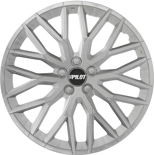 Lampa Car Hubcap Set 15" 4pcs Silver