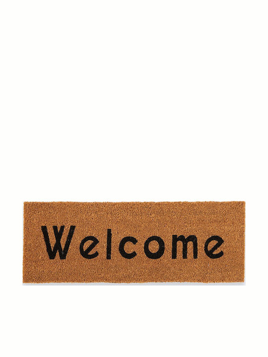 Nef-Nef Homeware Entrance Mat made of Coir Beige 25x75cm