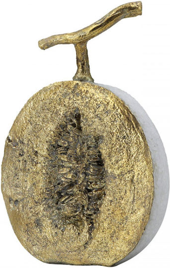 Zaros Tischdekoration Exotisches Obst Weißer Gold 17,5cm Tm427
