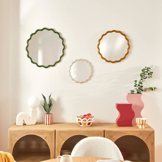Atmosphera Wavy Μπεζ Διαμέτρου 50cm Atmosphera Wavy Μπεζ Διαμέτρου 50cm