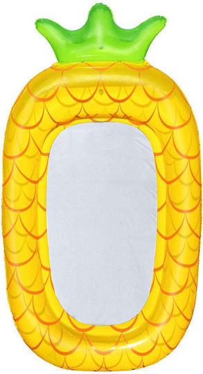 Bestway Inflatable Pool Mattress Pineapple Yellow 172x93cm