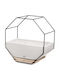 Fankon Flowers Planter Ceramic Multicolour with Stand 24x13.5x124.5cm.