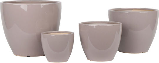 Fankon Flowers Planter Brown