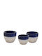Fankon Flowers Planter Blue