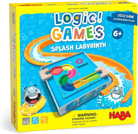 Board Game Λαβύρινθος Νεροτσουλήθρας for 1 Player 6+ Years Old Haba