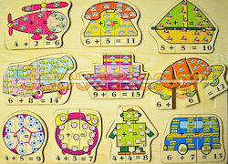 Wooden Kids Peg Puzzle Anelixi