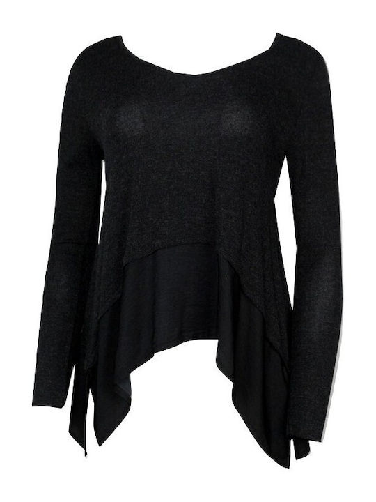 Milla Bluse Anthracite