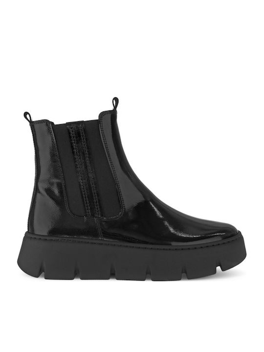 Gabor Leather Women's Ankle Boots with Platform...