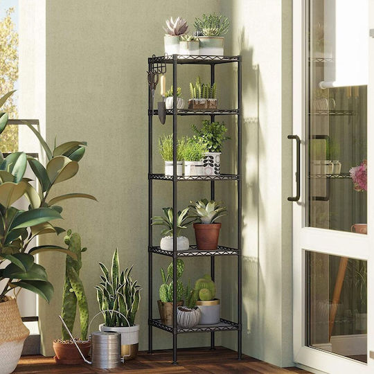 Βιβλιοθήκη Black 30x30x123.5εκ. LGT029A01 Βιβλιοθήκη Black 30x30x123.5εκ. LGT029A01