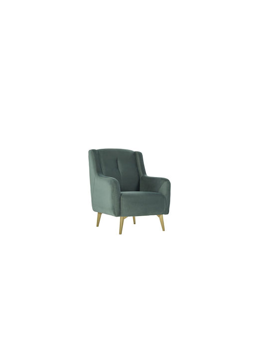 Lavita Ohrensessel Lavita Dark Green 73x86x96cm