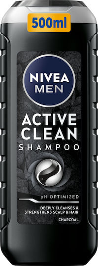 Nivea Active Clean Σαμπουάν Αναδόμησης/Θρέψης 500ml