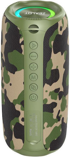 Zealot MP2 Bluetooth Speaker 20W with Battery Life up to 5 hours Camo