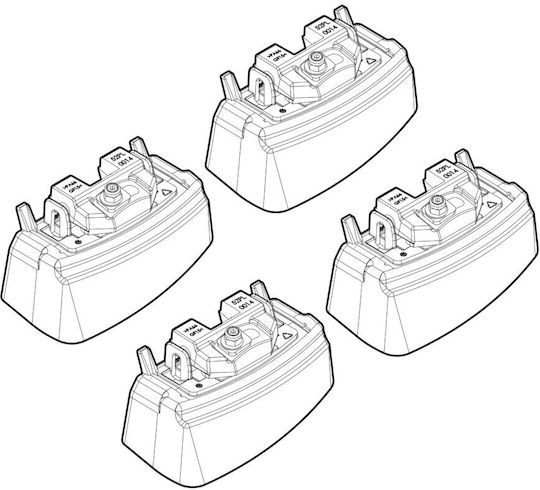 Nordrive Legs for Roof Bars 4pcs