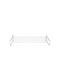 Bronze Art Bathroom Hook 5 Prongs Wall-Mounted with Screws 61.5x13cm Inox White