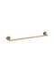 Bronze Art Toronto Single Wall-Mounted Bathroom Rail With Screws 39x8cm Bronze