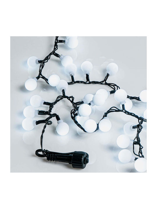 100 Λαμπάκια LED 5μ. Λευκά σε Σειρά