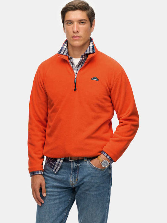 Superdry D1 Ovin Herrenblusen Langarm Orange